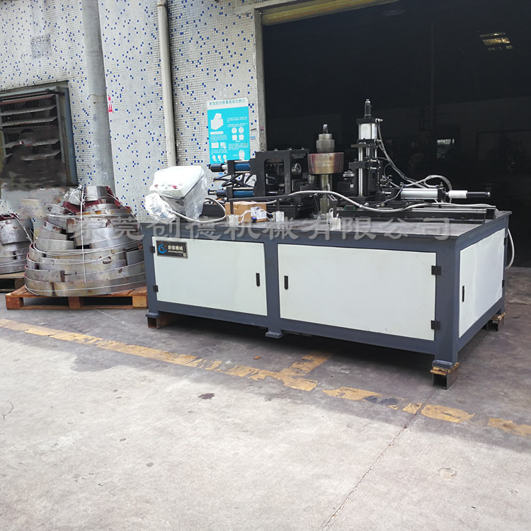 風機筒風閥(fá)管自動翻邊機(jī)