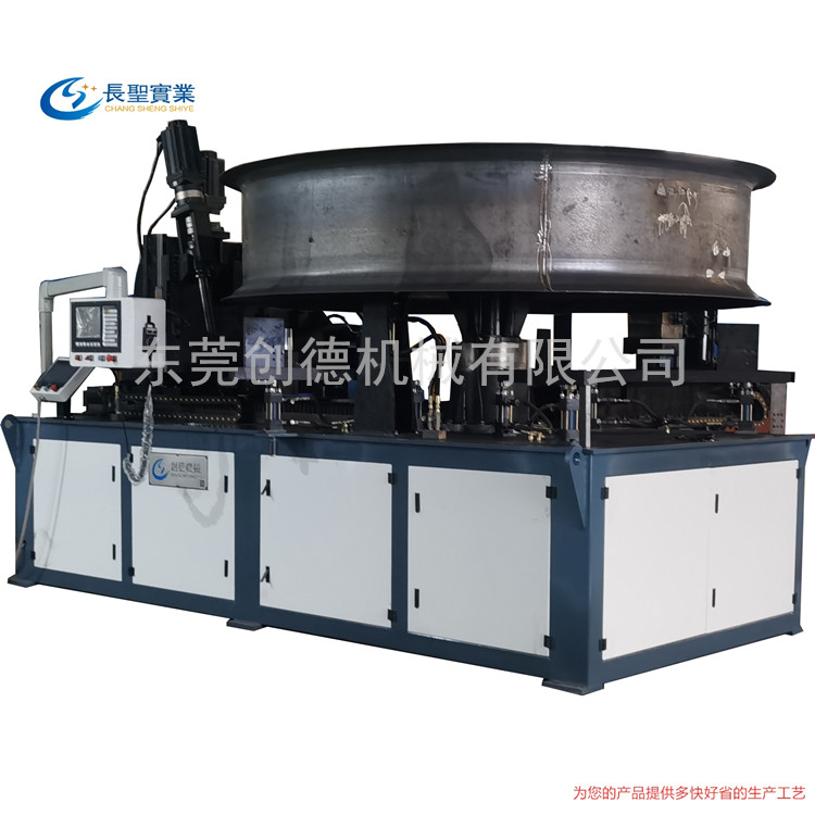 消防(fang)風機管道 喇(lǎ)叭口自動翻(fan)邊機