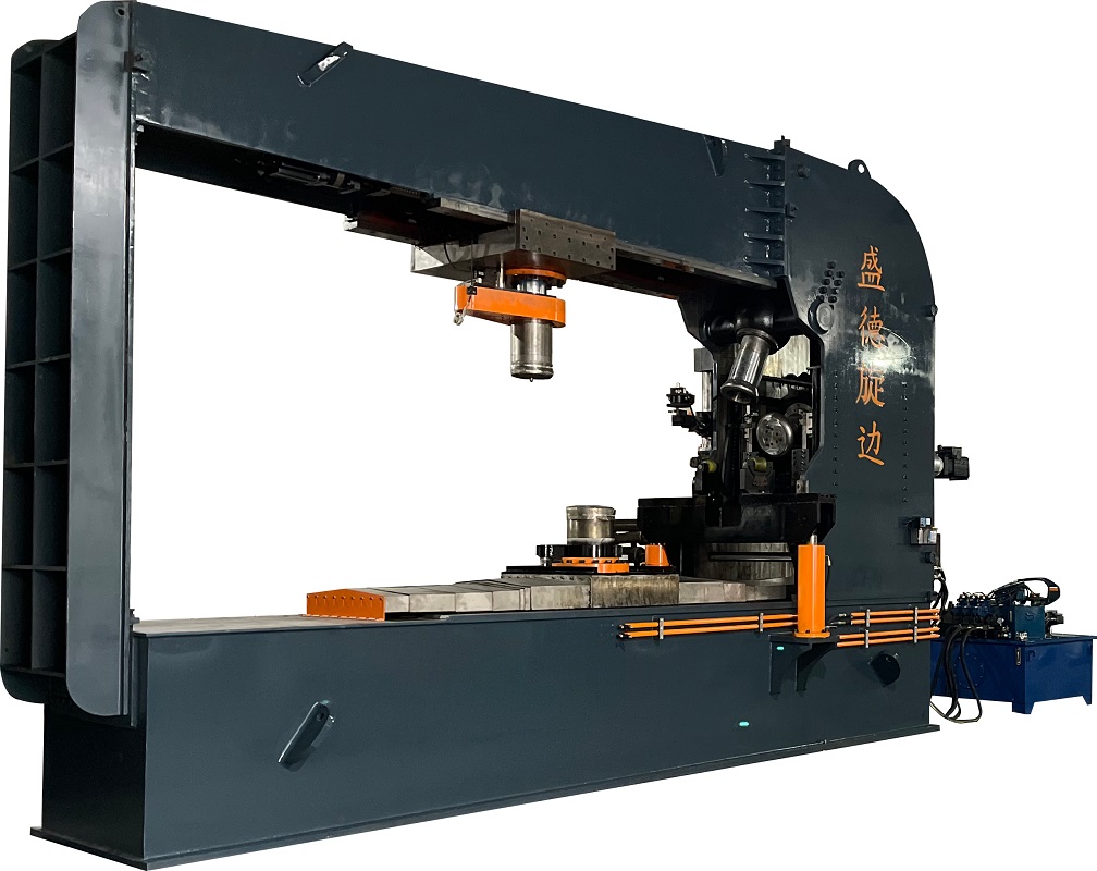 4米大直徑(jìng)封頭旋邊(biān)機 數控自(zi)動旋壓機(ji)